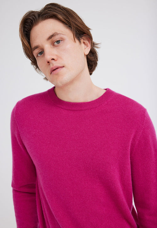 Jac+Jack Beckham Cashmere Sweater - Cerise Pink